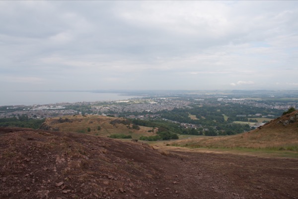 La vue depuis le sommet.