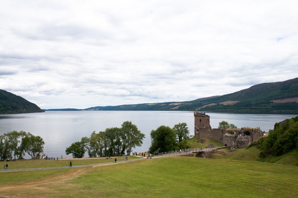 Le château d'Urquhart, bâti au 13ème siècle, fut un haut lieu des guerres d'indépendance écossaises.