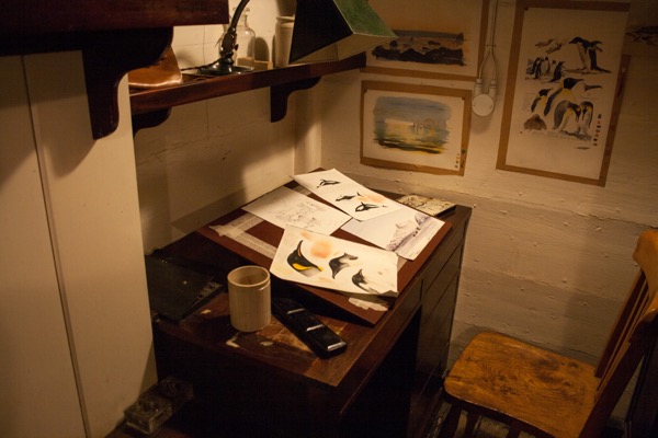 Le bureau du biologiste.