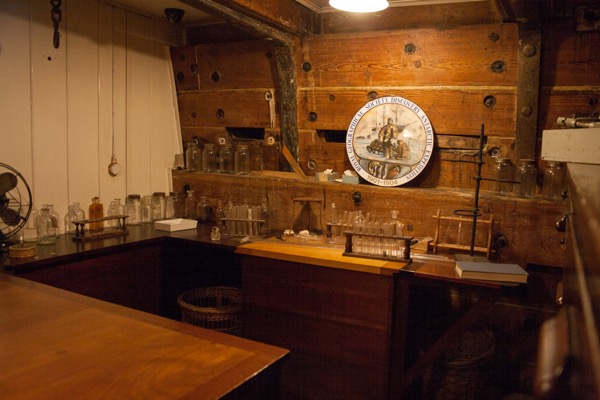 Le laboratoire.